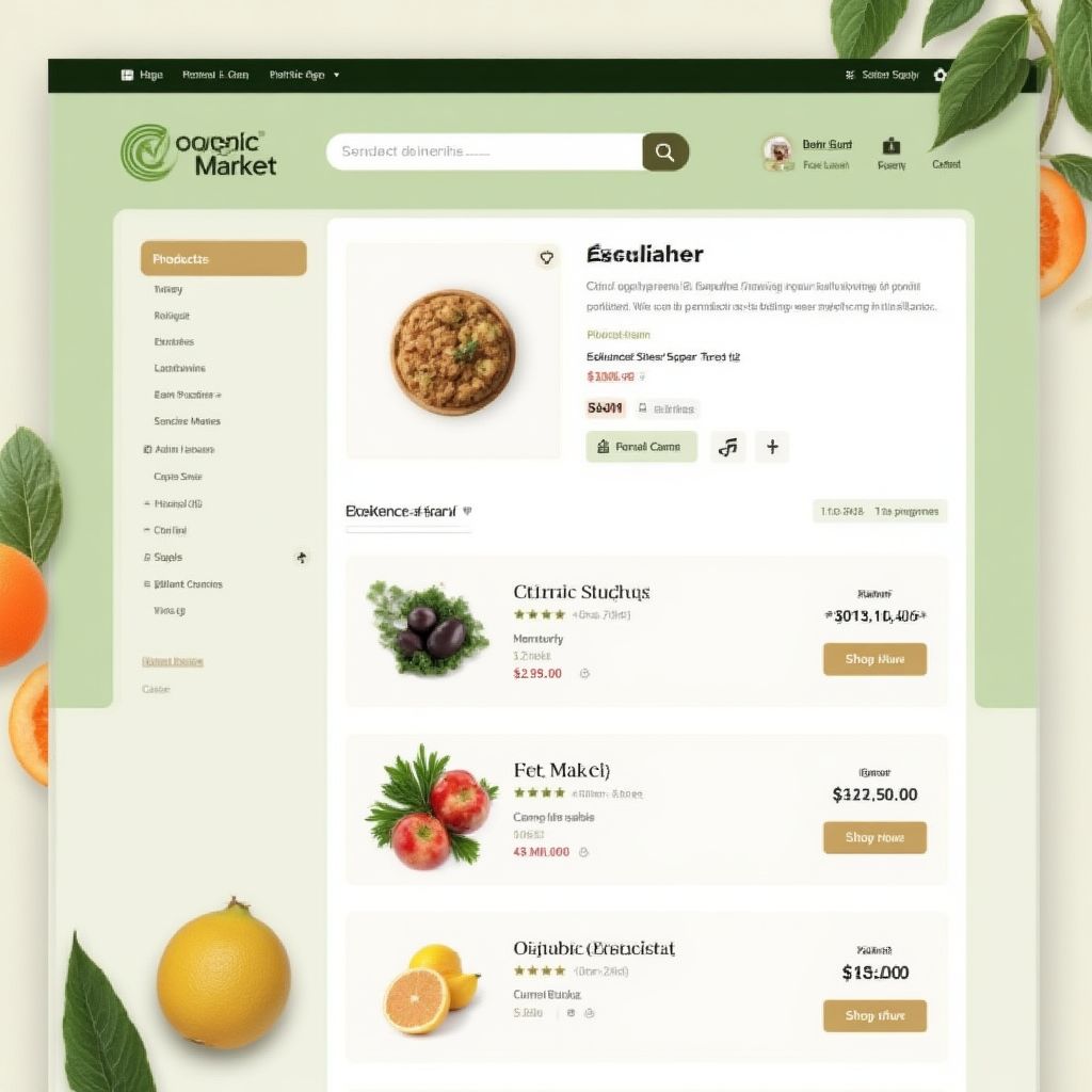 Proiect Organic Market